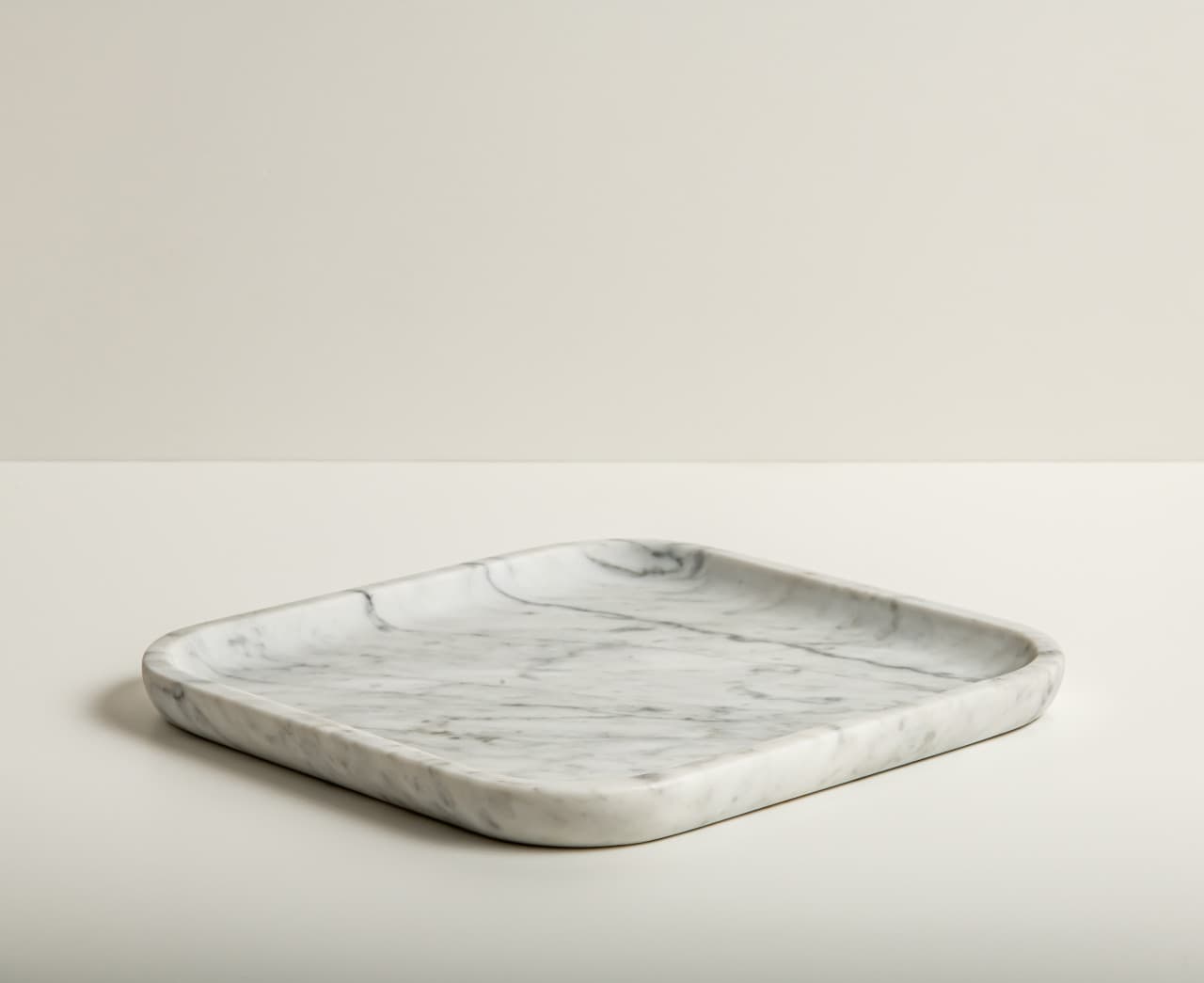 Marble Tray Bianco